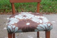 Affordable Chair Makeovers with Floral Fabric