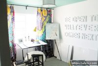 Chris Loves Julia: Charming Art Studio Makeover