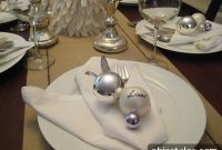 DIY Place Cards and Magnets from Christmas Ornaments