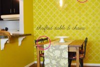 Transform Your Dining Room with Yellow Wallpaper