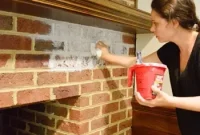 How to Whitewash a Brick Fireplace: Step-by-Step Guide