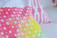Stencil a Pillowcase: Step-by-Step Tutorial