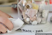 DIY Travel Keepsake Globes from Souvenirs