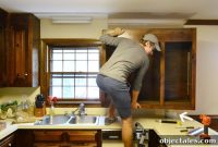 How to Remove Kitchen Cabinets and Rehang a Single Cabinet