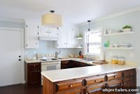 How to Paint Upper Kitchen Cabinets White