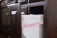 How to Install a Pull-Out Trash Can in Your Cabinet