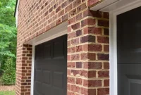 How We Painted Our Garage Doors Urbane Bronze