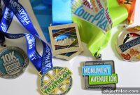 Turn Race Medals Into Personalized Christmas Ornaments