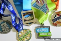 How to Turn Race Medals into Christmas Ornaments