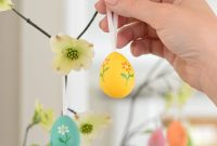 Make a Colorful Easter Egg Tree for Spring Decor
