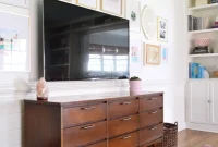 How to Hang Picture Frames Around a TV: Placement Guide