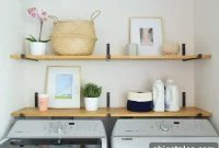 Conceal Your Water Heater with an IKEA Cabinet