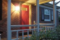 Choosing the Right Red Paint and Painting Our Front Door
