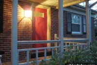 How We Chose the Perfect Red and Painted Our Front Door