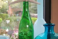 Glass Bottle Ideas for Charming Sunroom Decor