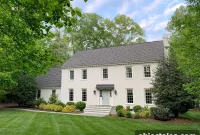 Painted Brick House Exterior Makeover Reveal