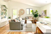 Family Room as Office, Art Studio, and Home Theater