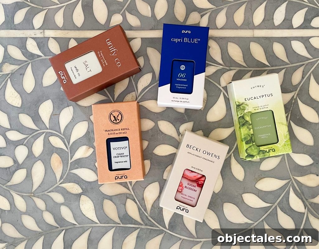 Pura Fragrance Refill Packs In Boxes