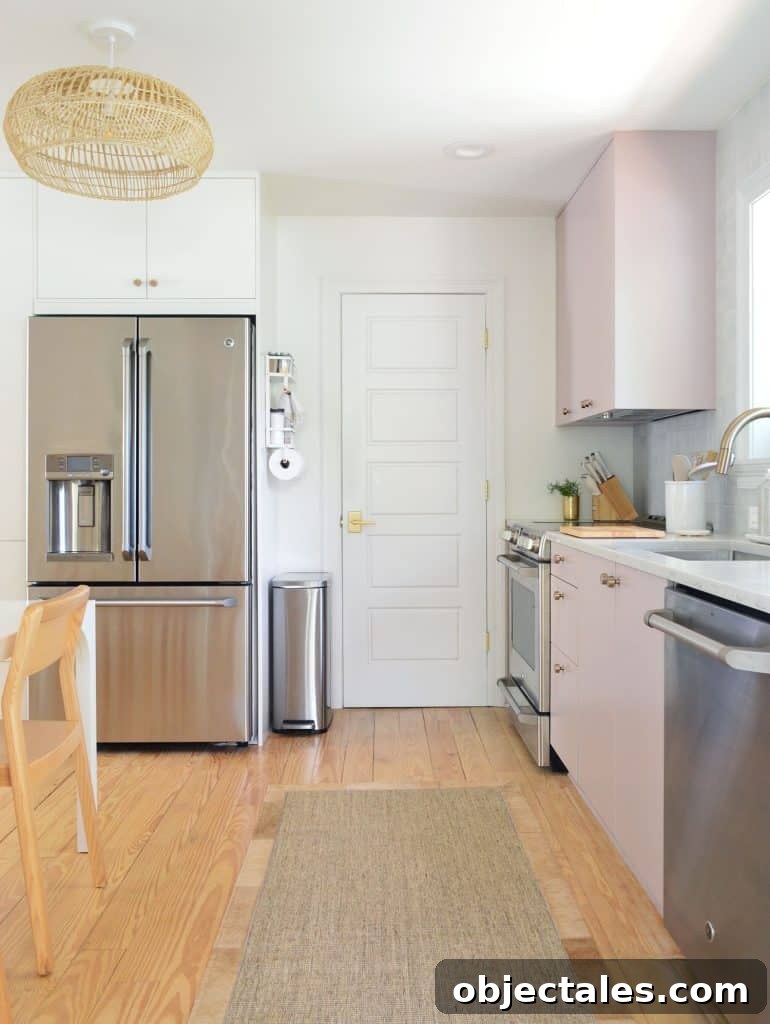 Utility Closet Storage Ideas to Maximize Space 2 Two Toned Ikea Kitchen Cabinets With Stainless Appliances