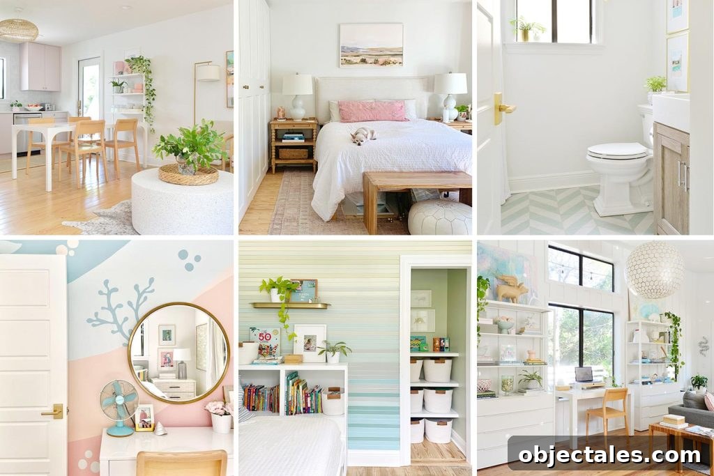Rooms People Rarely Miss After Downsizing 4 Collage Of Six Rooms In Beachy Florida Small Home