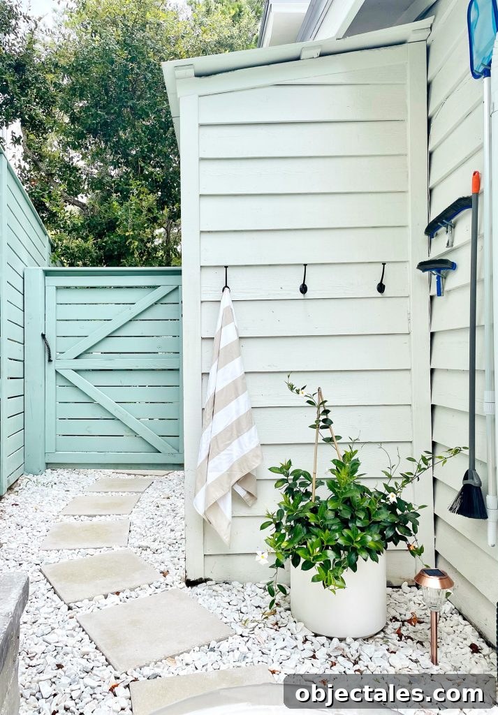 Rooms People Rarely Miss After Downsizing 14 Small Shed Built On Side Of House With Towel Hooks
