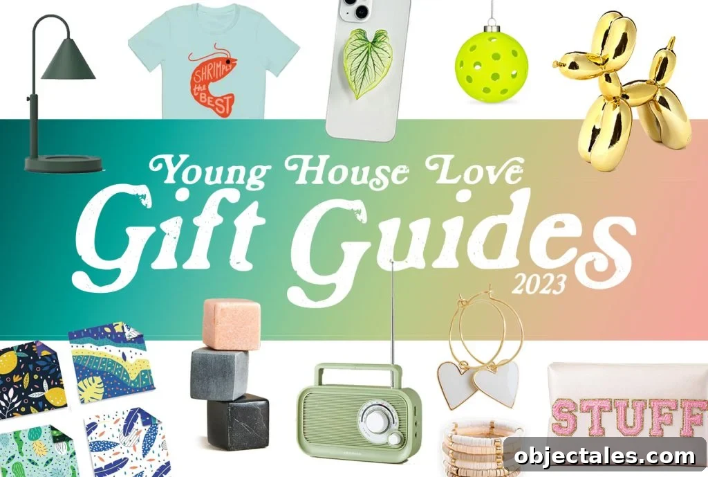 Young House Love 2023 Holiday Gift Guide Banner Graphic