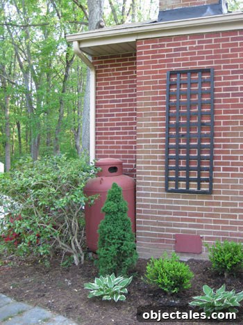 img_0702 After photo of propane tank painted red to better match brick home exterior