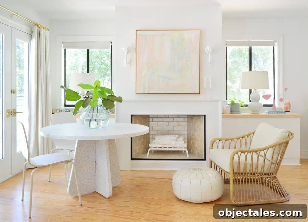Convert IKEA Besta Cabinets Into Custom Built-Ins 2 Full View Of Fireplace Flanked With Ikea Besta Built Ins