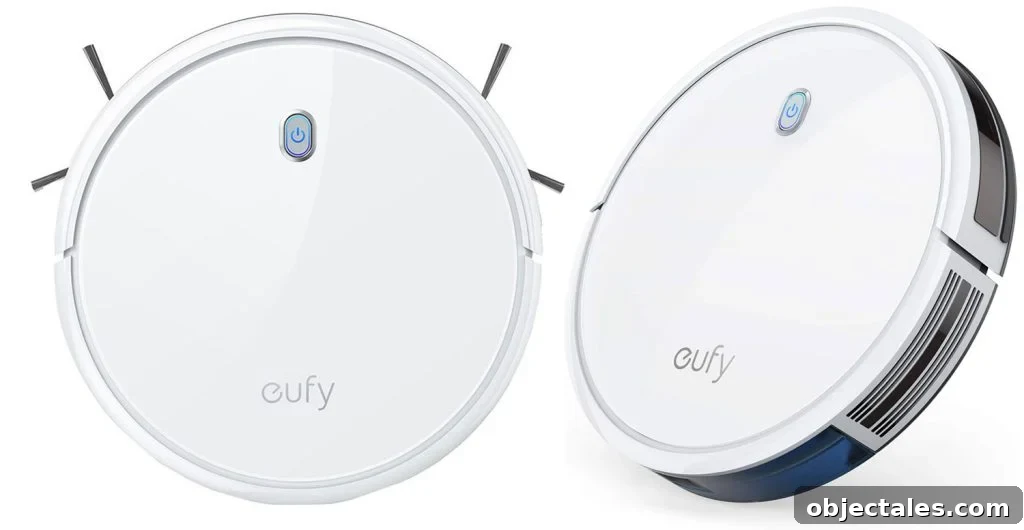 Eufy RoboVac 11S in White Product Photo