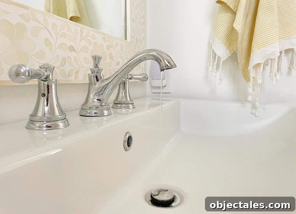 Dripping Bathroom Faucet In Florida Freeze Event