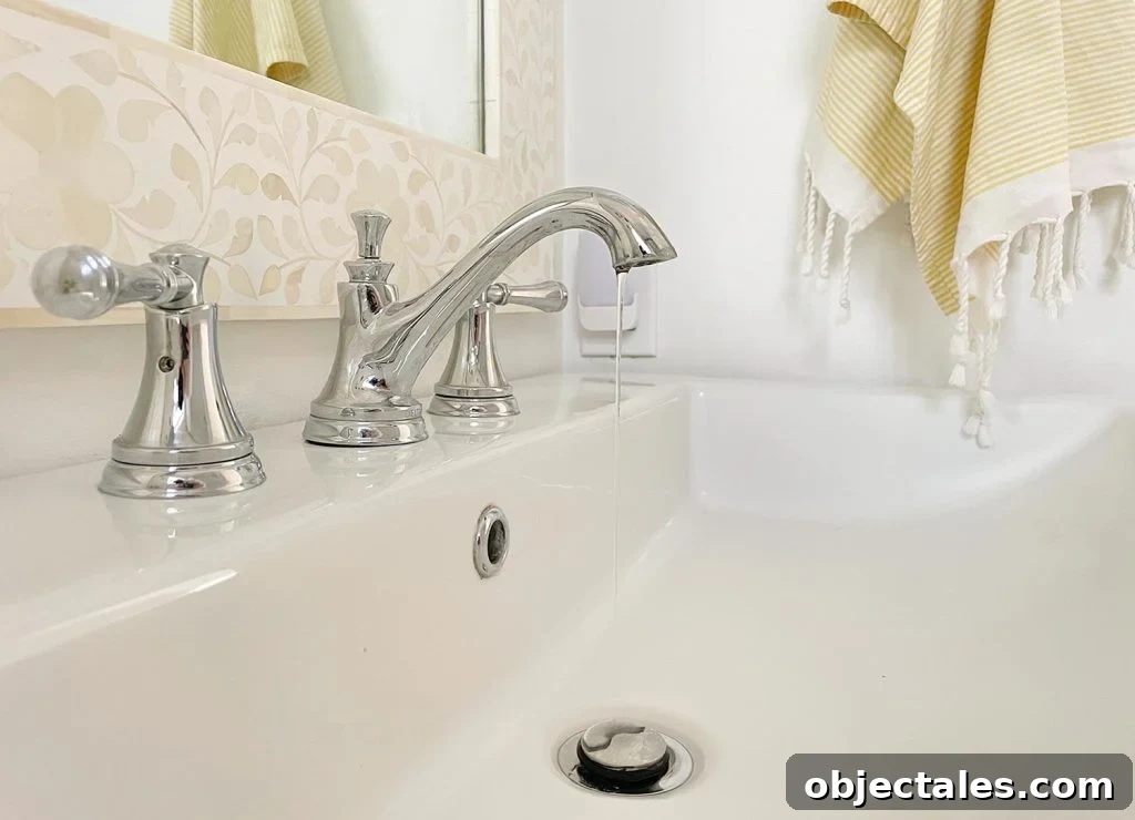 Dripping Bathroom Faucet In Florida Freeze Event