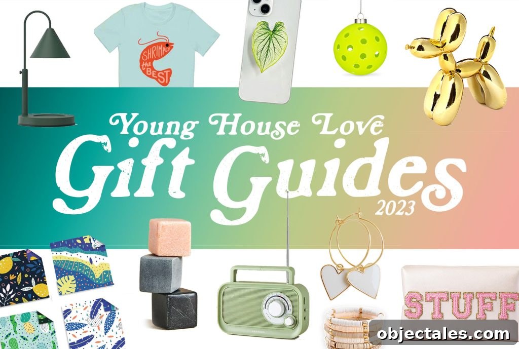 Young House Love 2023 Holiday Gift Guide Banner Graphic