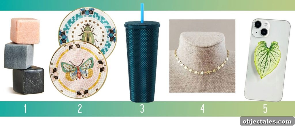 Affordable Holiday Gifts Ideas Whiskey Stone Ice Mosaic Coaster Cold Cup Star Necklace Plant Pop Socket