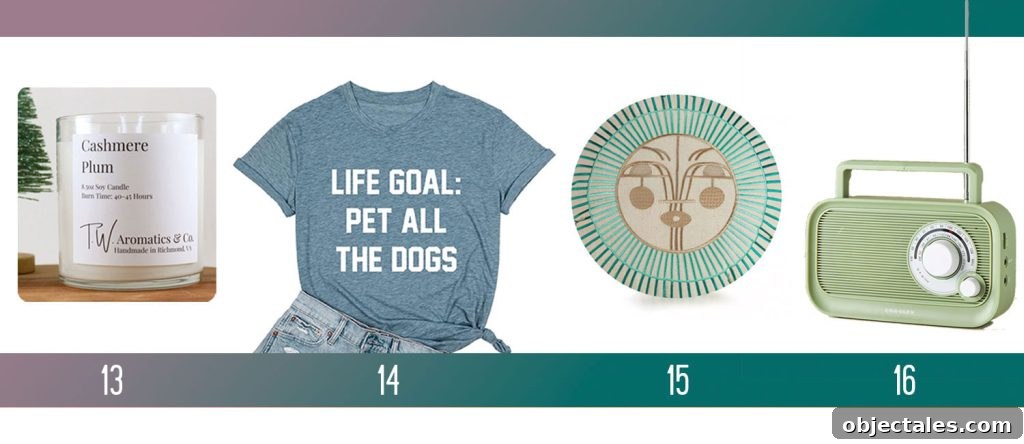 Holiday Gifts Ideas For Men Women Cashmere Plum Candle Pet All The Dogs Shirt Jungalow Pillow Retro Bluetooth Radio