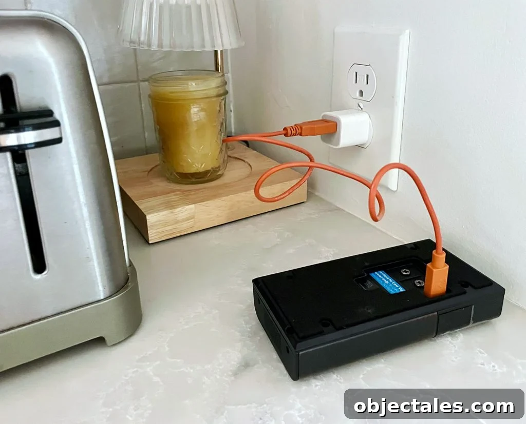 Ring Doorbell Installation: 5-Step Guide 4 Ring Video Doorbell Charging At Outlet