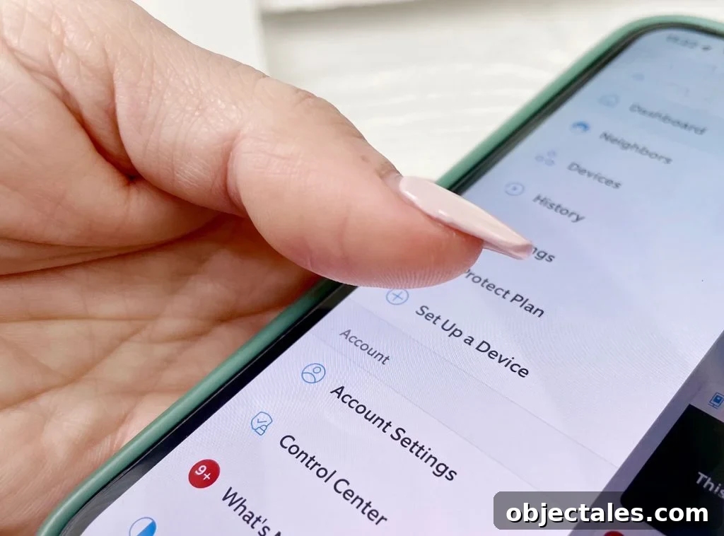 Ring Doorbell Installation: 5-Step Guide 6 Pressing Set Up A Device In Ring iPhone App