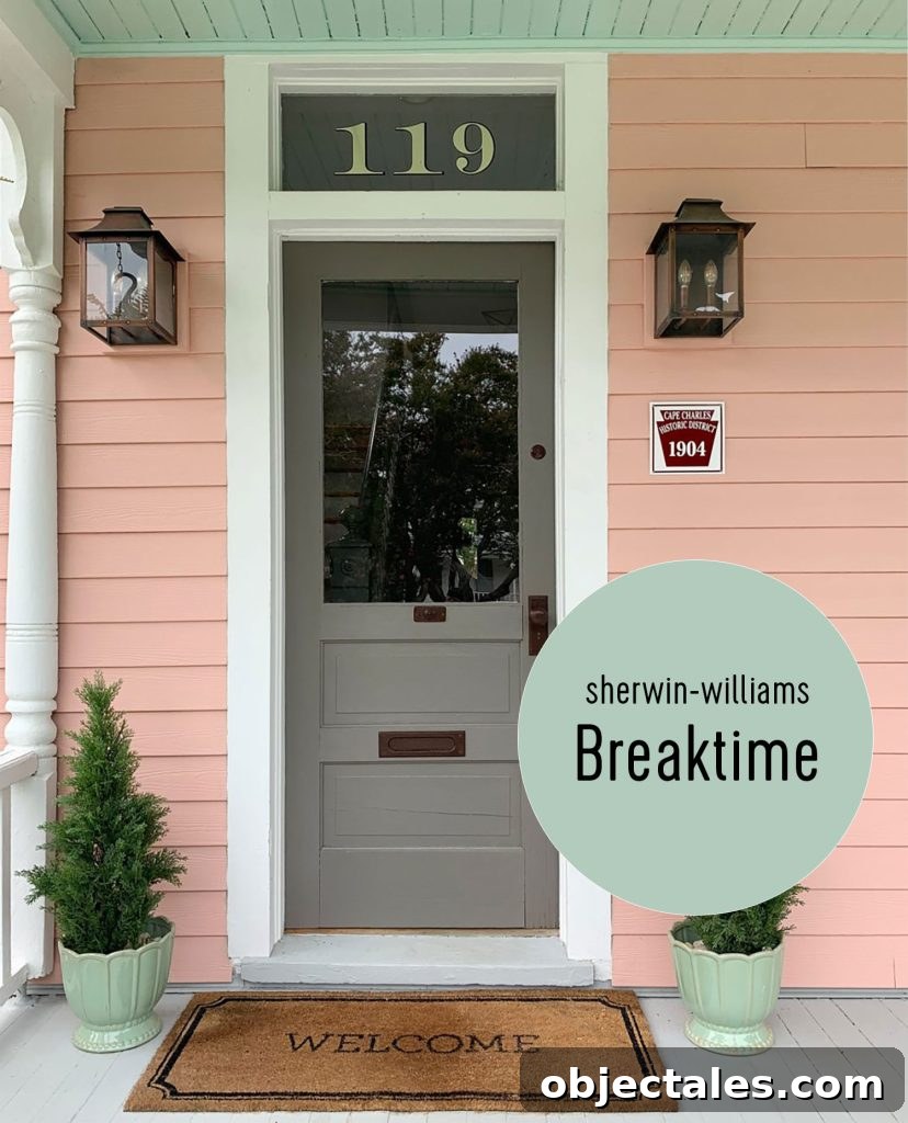 Haint Blue Ceiling Covered Porch Sherwin Williams Breaktime