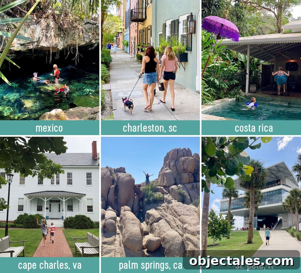 Family Weekend in New Orleans: Kid-Friendly Things to Do 27 Collage of Family Vacations In Tropical And Urban Locales