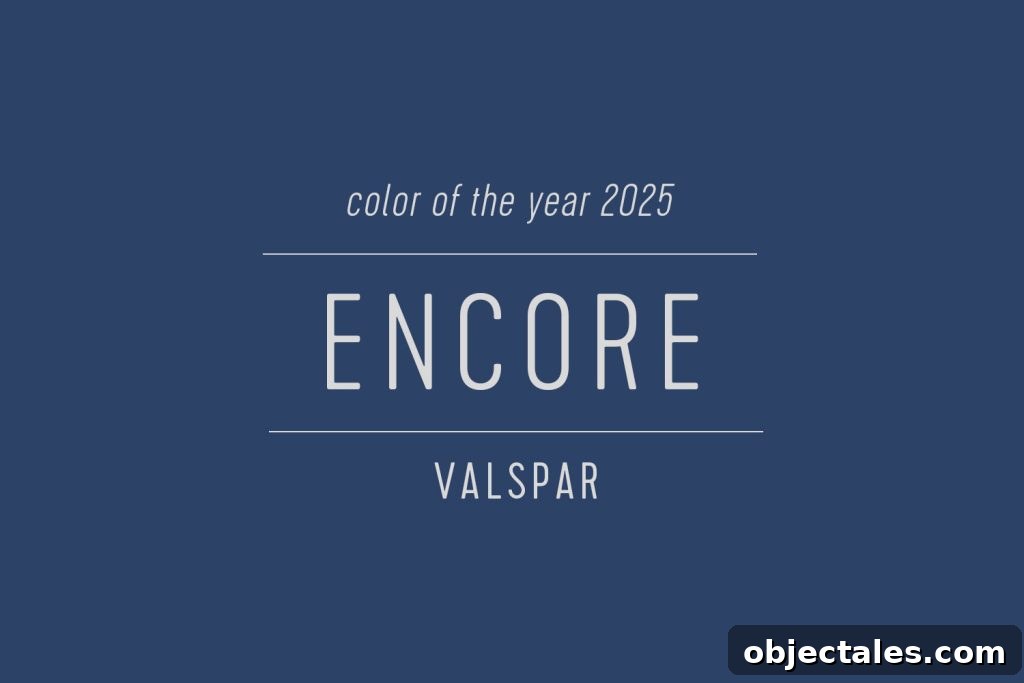 Valspar Color of the Year 2025 Encore