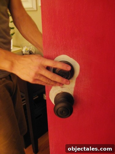 Upgrade Front Door Hardware: Modernize Locks, Handles & Hinges 3 New oil-rubbed bronze doorknob