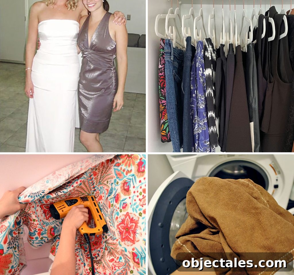 How to Dye Clothes at Home: Step-by-Step Tutorial 14 Collage of Projects Using Fabric Dye And Clothing