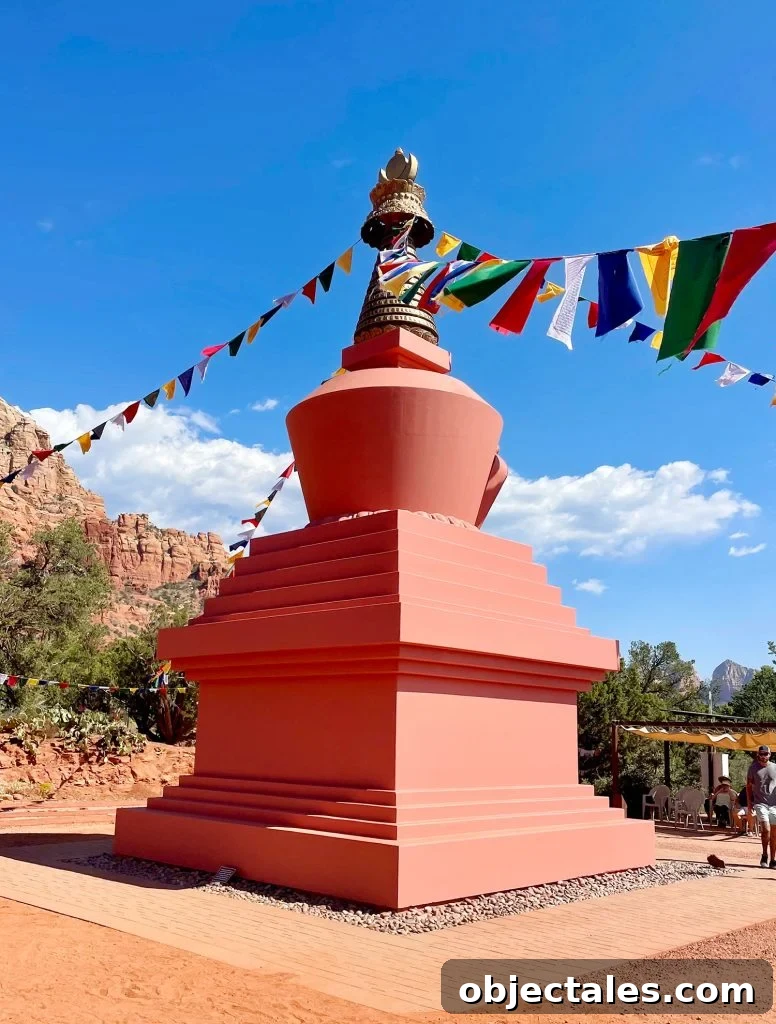Girls' Weekend in Sedona, Arizona: Wine, Hikes & Spa 12 Peace Flag Monument During Sedona Arizona Vortex Tour