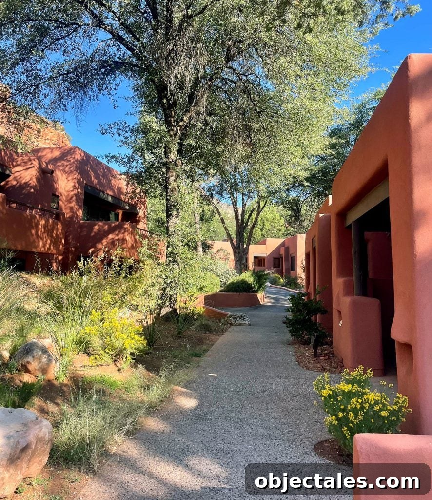 Girls' Weekend in Sedona: Spa, Hiking, Wineries 6 Resort Buildings At Enchantment Resort In Sedona Arizona