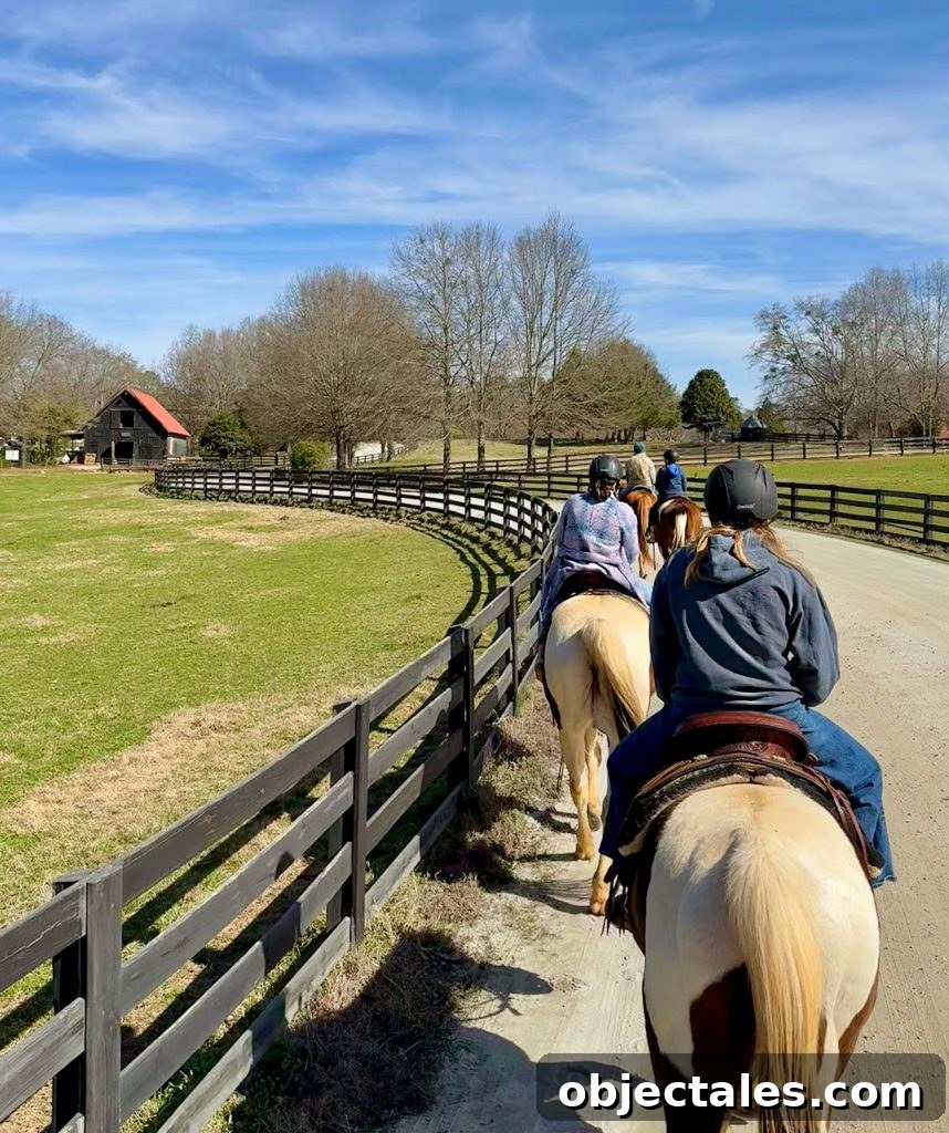 Family Horseback Riding In Serenbe Georgia