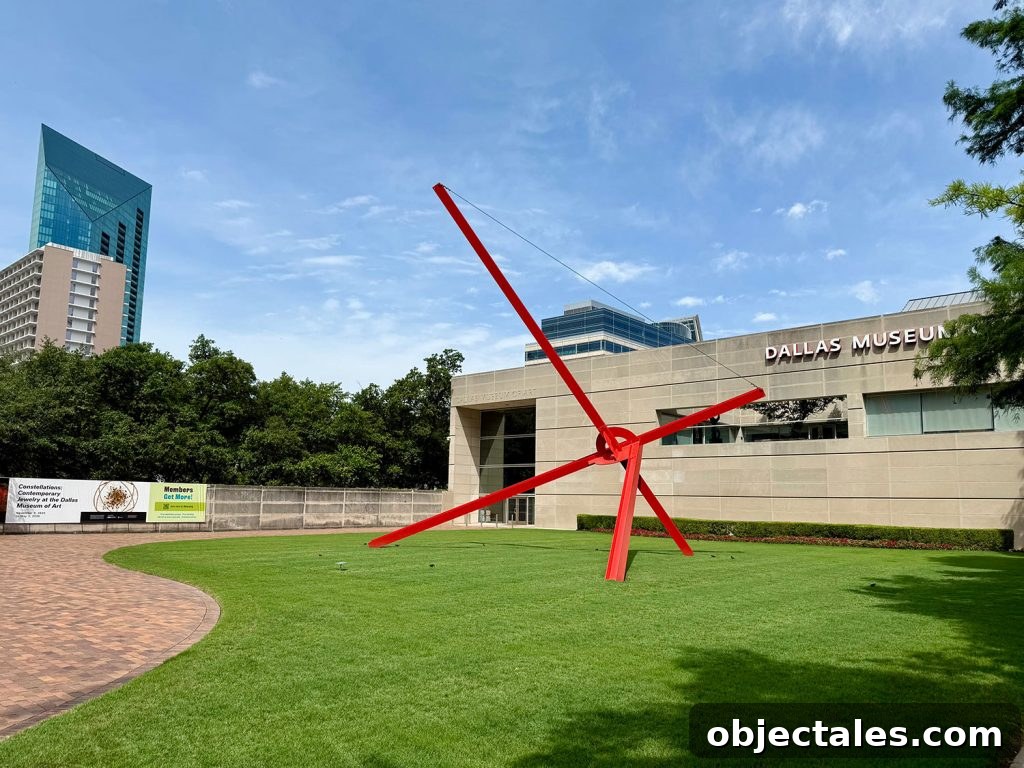 Dallas Museum of Art Exterior in Dallas Texas