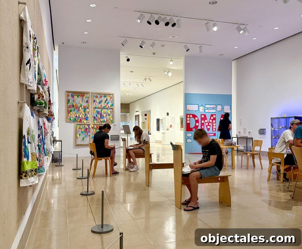 Kids Room in Dallas Museum of Art in Dallas Texas
