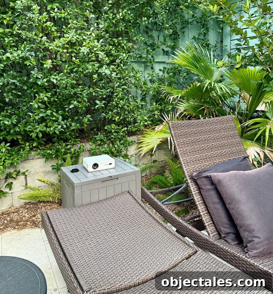 Host an Outdoor Movie Night: Gear Under $200 9 Portable Smart Projector On Box For Outdoor Movie Night