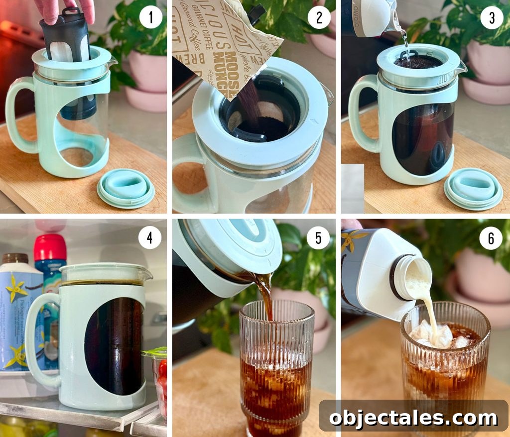 Make Smooth Cold Brew Coffee at Home 5 6 Step Instructions To Make Cold Brew Coffee At Home