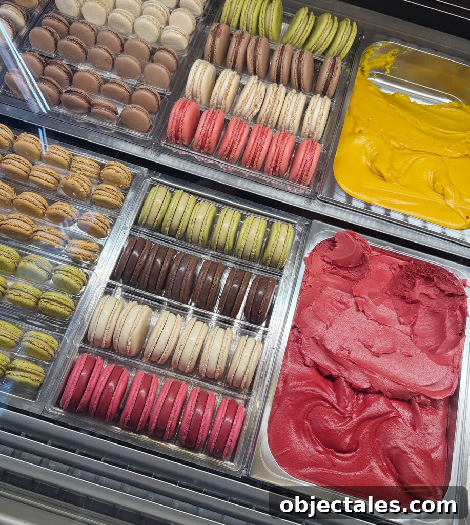 Gelato Desserts In Florence Italy