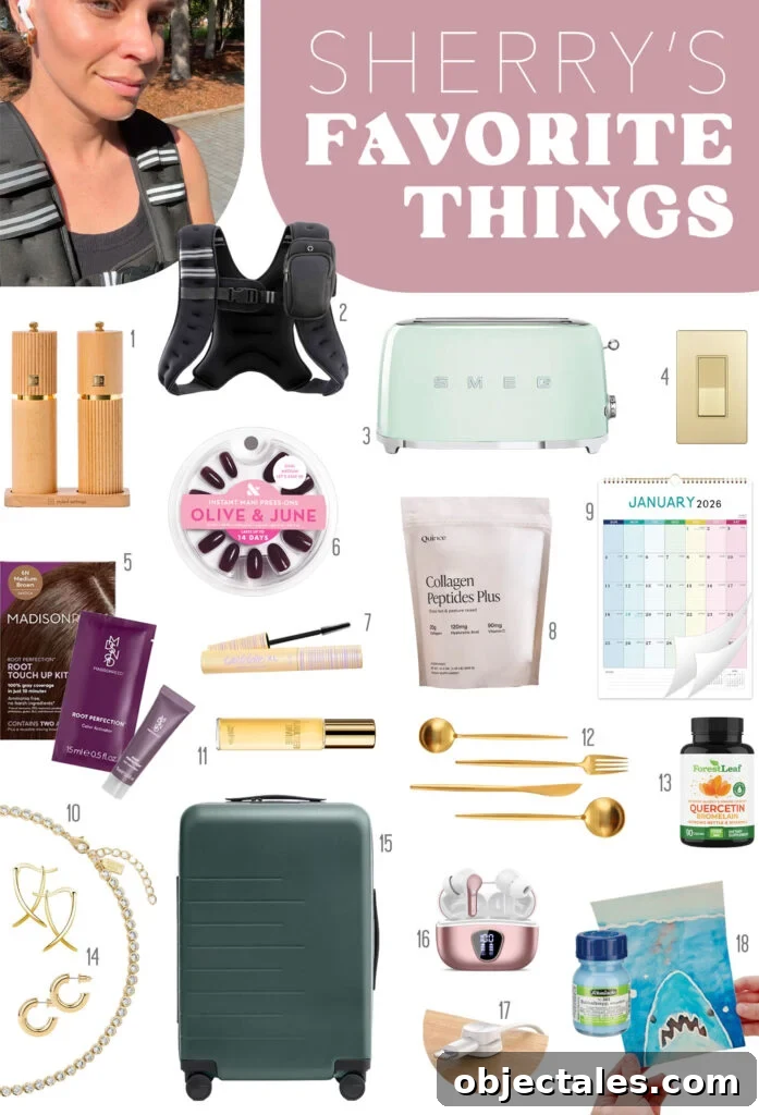 2025 Favorites: Our Top Picks Across Tech, Home and More 3 Moodboard Of Sherrys Favorite Things of 2025
